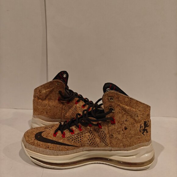 Nike LeBron 10 X EXT Cork 580890-200 Men's Size 8 US  Excellent Condition - Picture 10 of 16